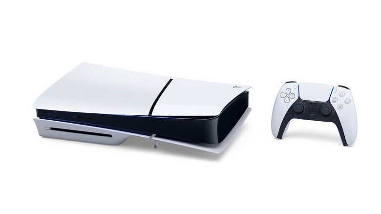 The Sony PS5 Slim model