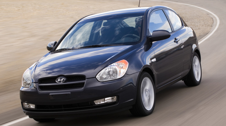 Black 2007 Hyundai Accent GS-SE