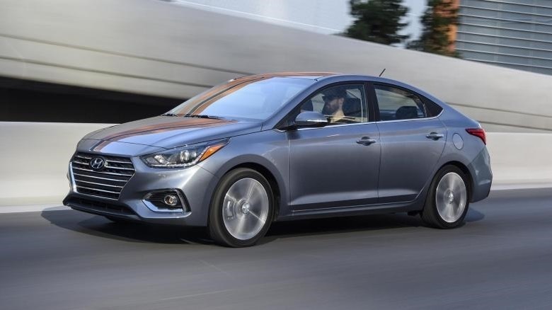 Silver 2019 Hyundai Accent