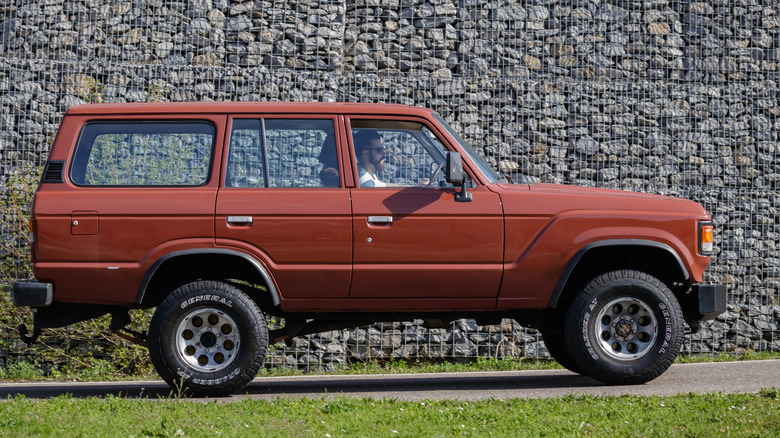 An older Land Cruiser