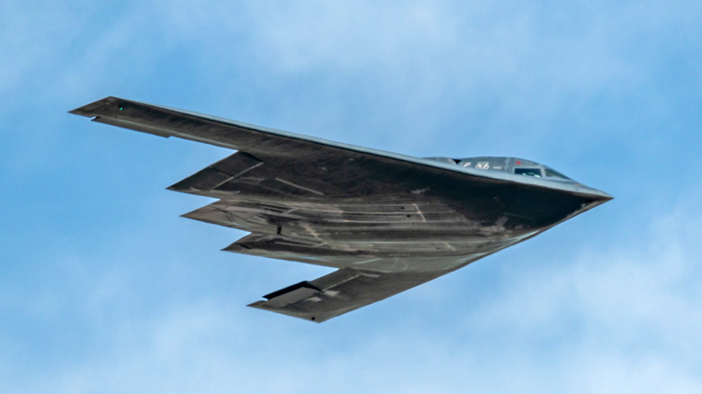 B-2 Spirit flying