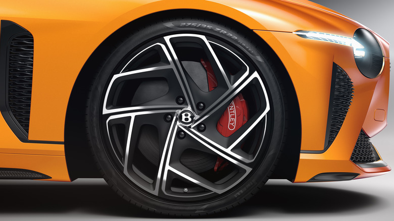 Bentley Bacalar wheels closeup