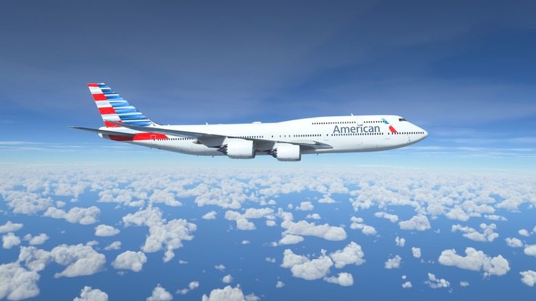 A boeing 747