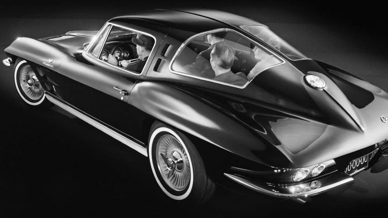 Four door Corvette concept vintage photo