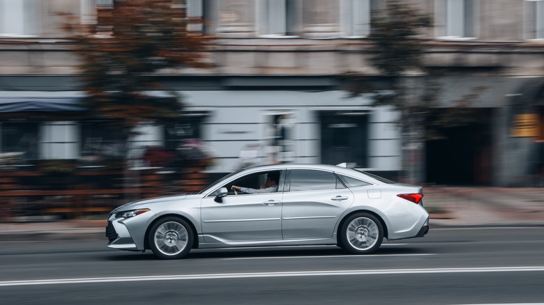 Toyota Avalon on the road