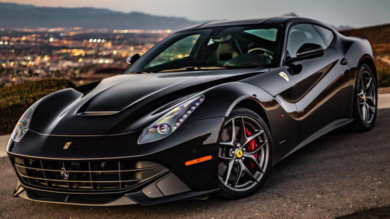 Black Ferrari F12 Berlinetta