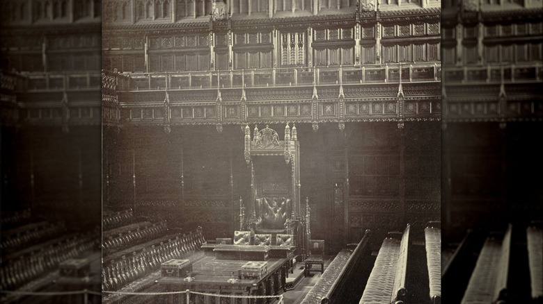 Commons Chamber before the Blitz