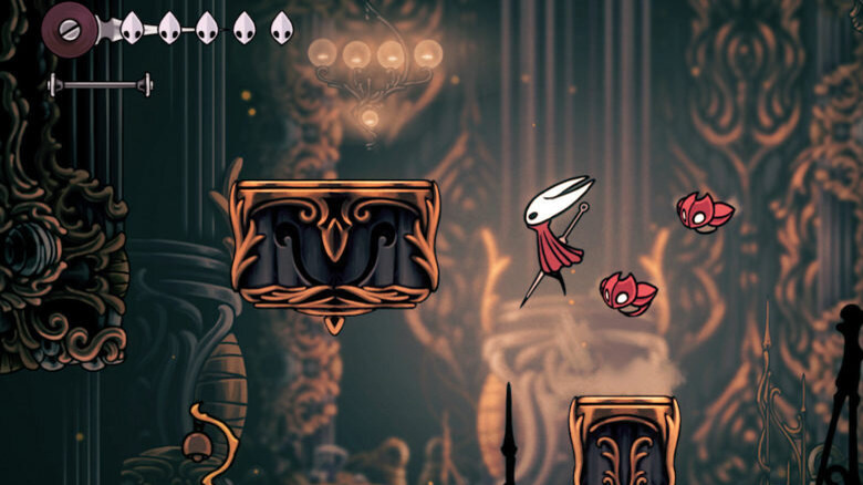 Gameplay screenshot from Hollow Knight Silksong