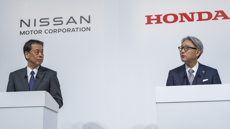 Honda and Nissan merger talks