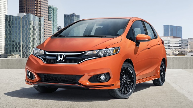 2020 Honda Fit parked front end