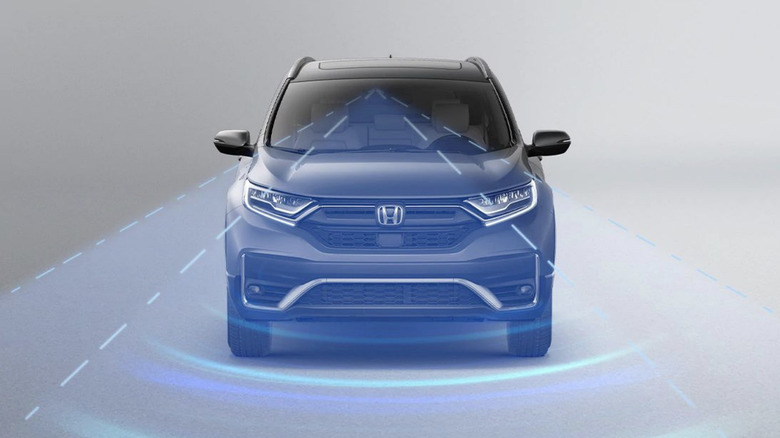 Honda Pilot using Honda Sensing