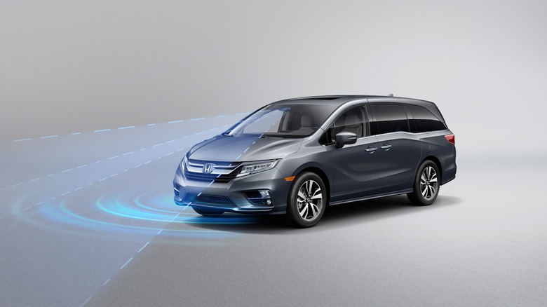 Honda Sensing on Honda Odyssey