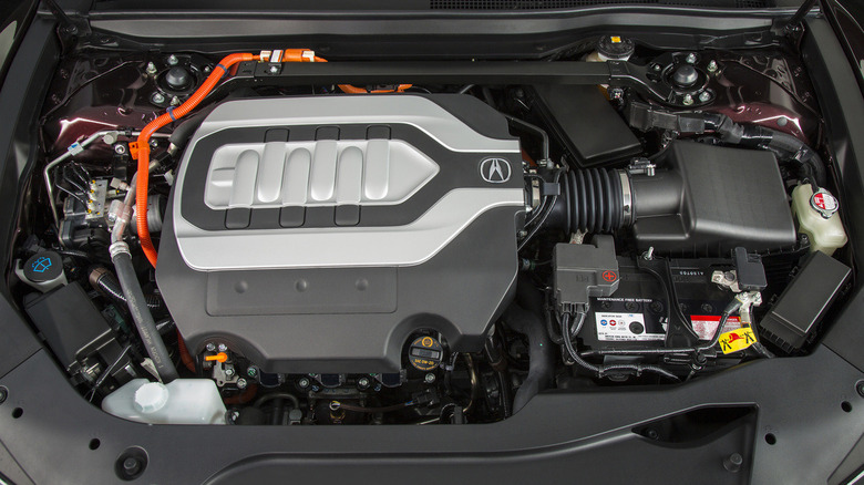 Honda J35Y4 3.5L V6 engine in 2014 Acura RLX