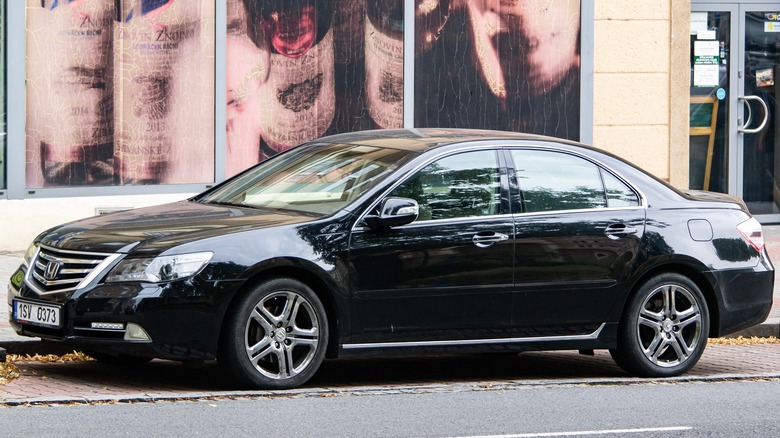 Black Honda Legend