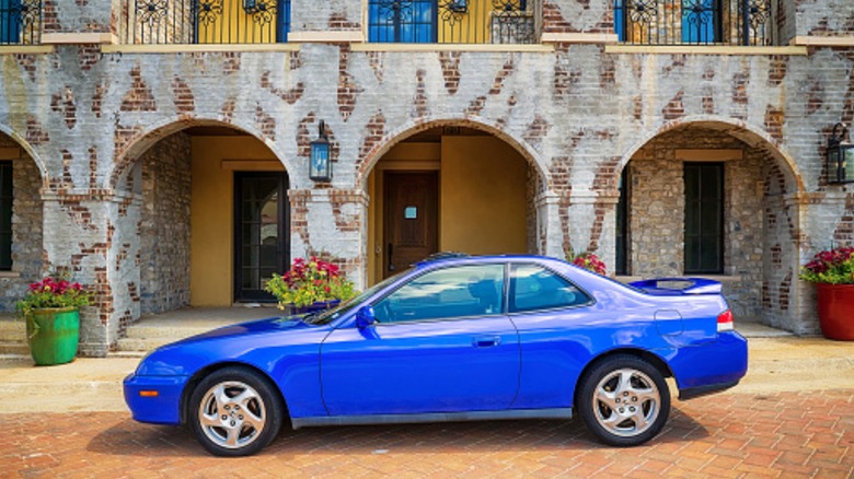 Blue Honda Prelude