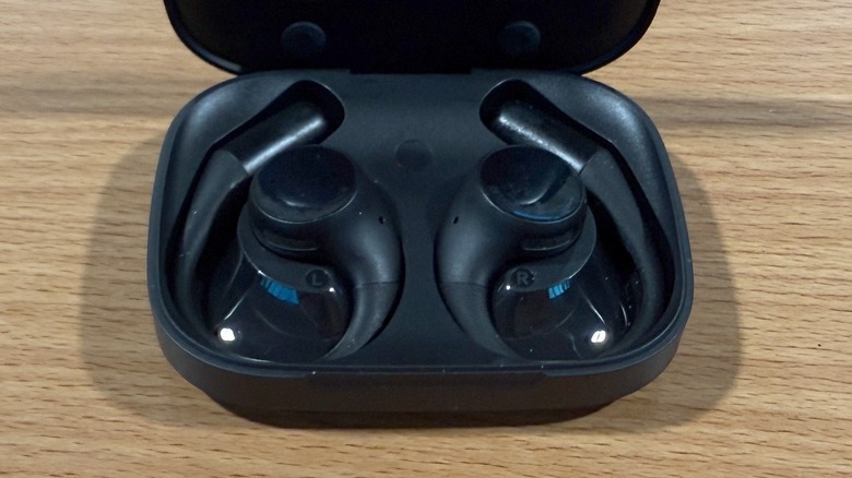 Honor Earbuds Open on a table