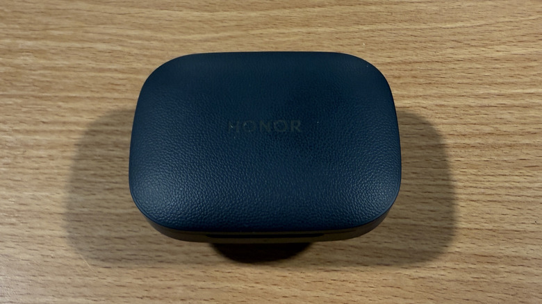 Honor Earbuds Open on a table