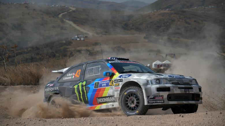 Ken Block racing