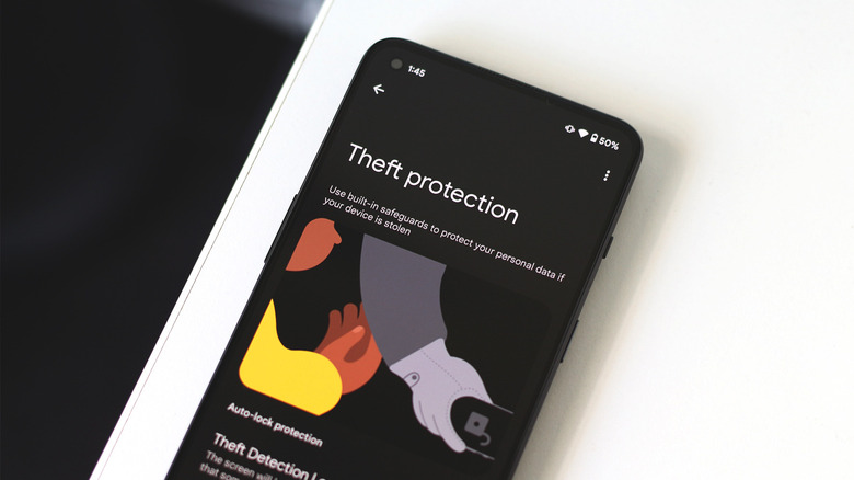 Theft Protection on Android