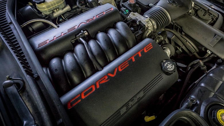 GM LS7 Corvette engine