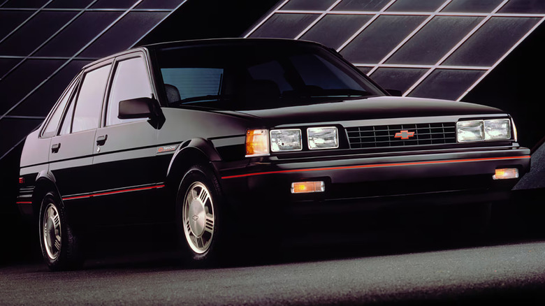 Front quarter view of 1988 Chevrolet Nova Twin-Cam