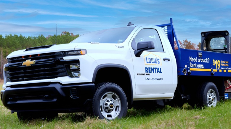 lowe's rental truck