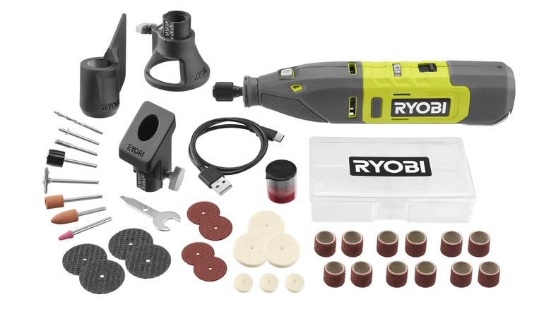 Ryobi 12V Cordless Rotary Tool Kit