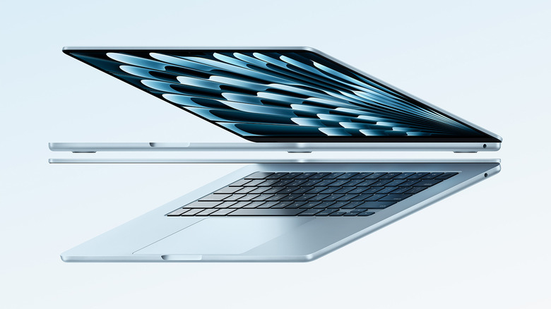 MacBook Air M4 in the new Sky Blue color