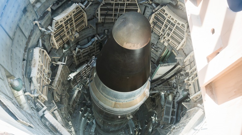 ICBM in a silo