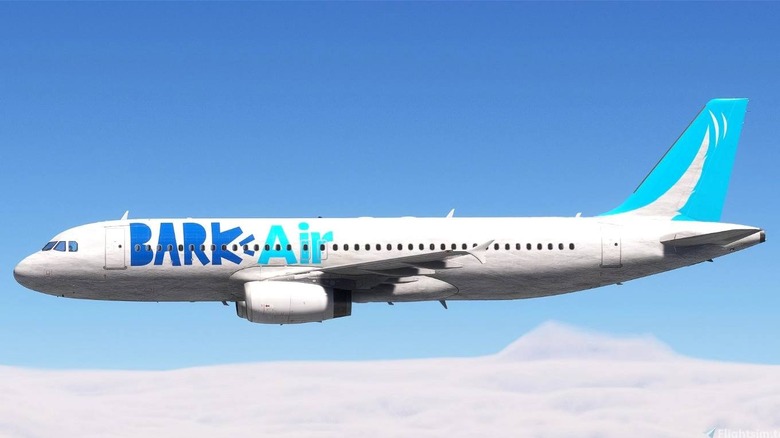 Bark Air plane