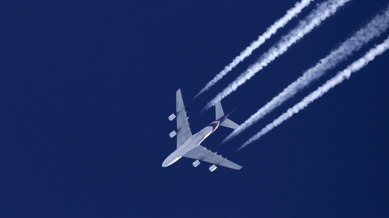 Airbus A380 in flight