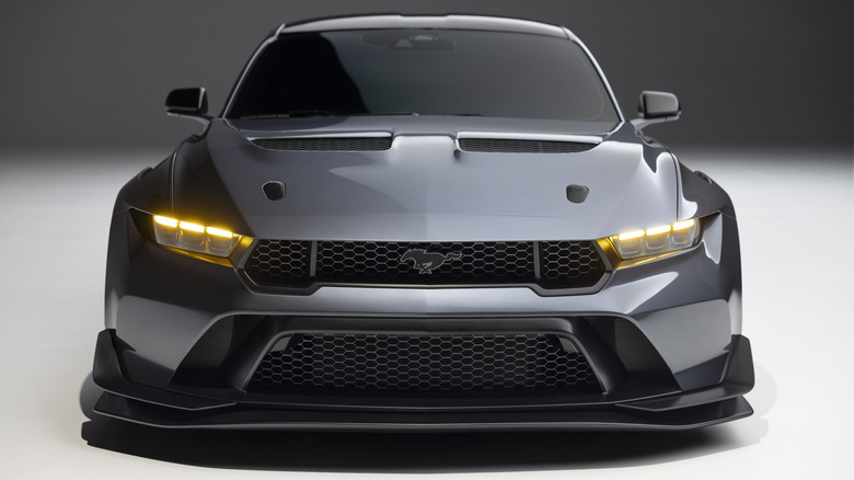 Front view of the 2025 Ford Mustang GTD