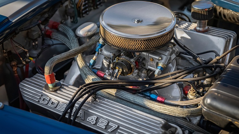 Ford 427 V8 engine bay