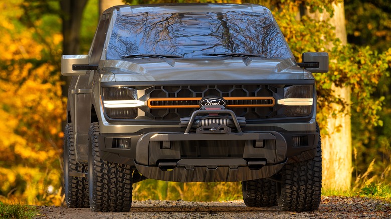 A Ford F-150 Tremor off-road.