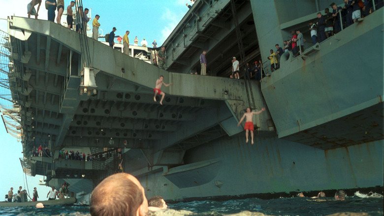 USS Kitt Hawk Swim Call