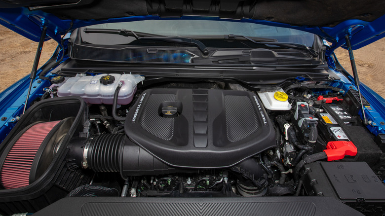 Ram 1500 engine bay