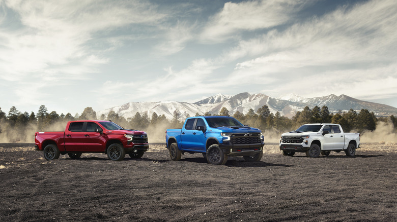 2025 Chevy Silverado lineup