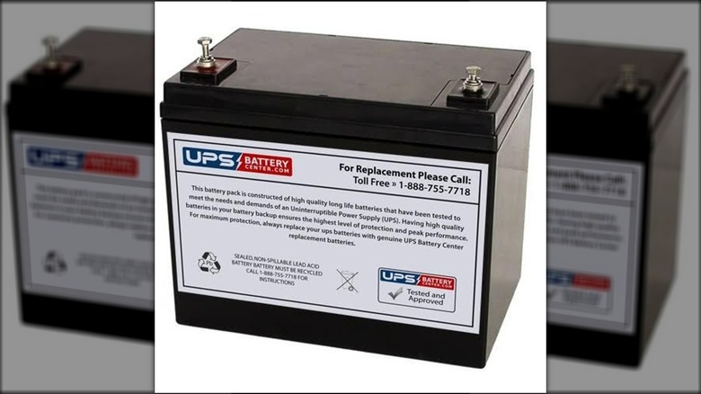 Leoch LPC12-75 replacement battery