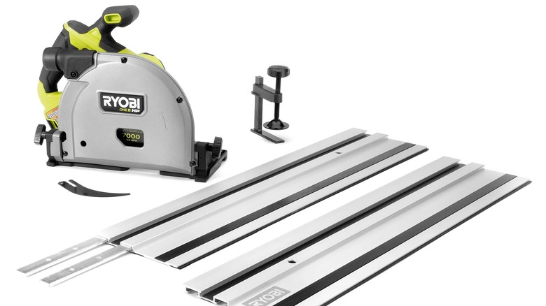 Ryobi's track saw and accessories