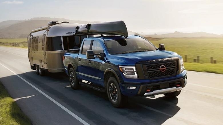 2024 Nissan Titan towing