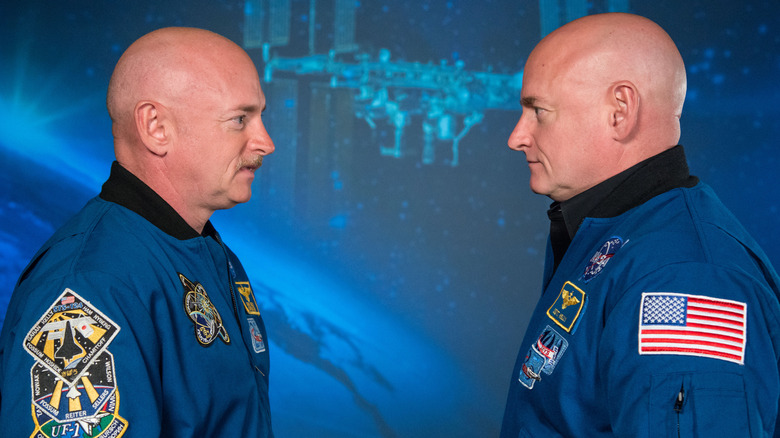 Mark and Scott Kelly