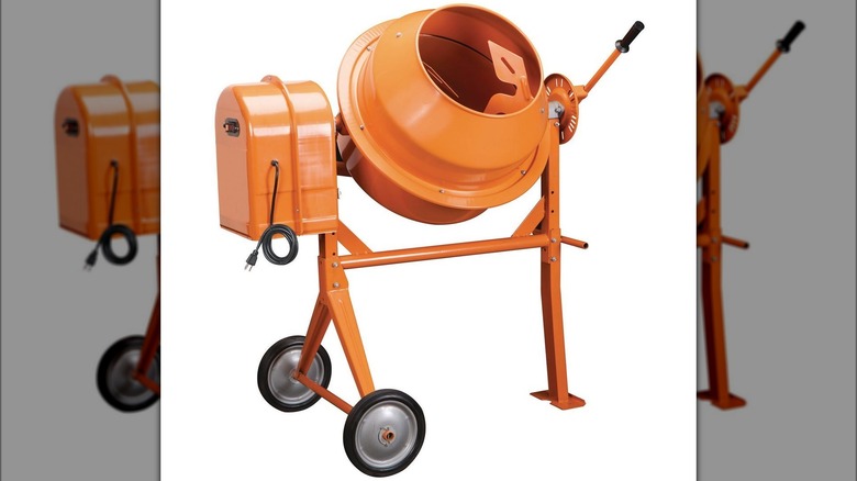 Central Machinery cement mixer