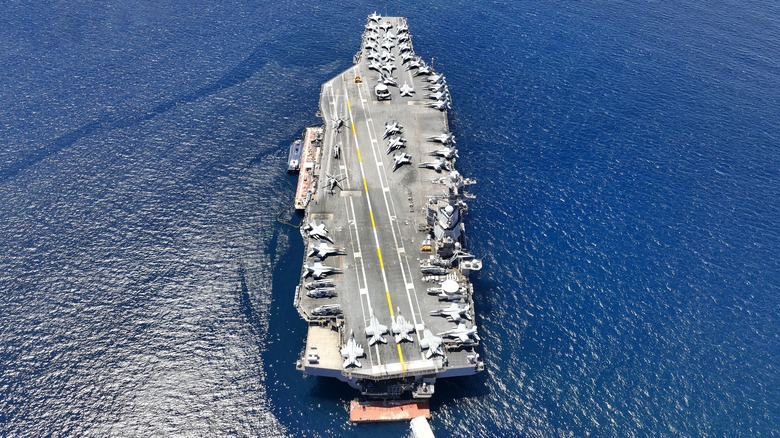 USS Gerald R. Ford at sea