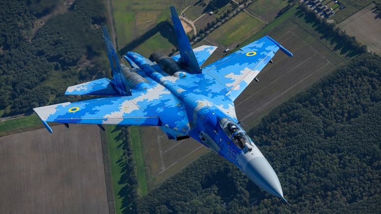 Ukrainian jet fighter