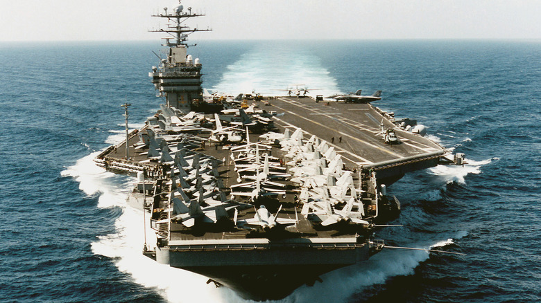 USS George Washington underway