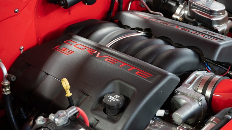 Chevrolet Corvette LS3 engine