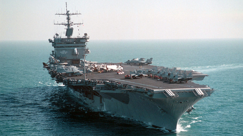 USS Enterprise (CVN-65) underway