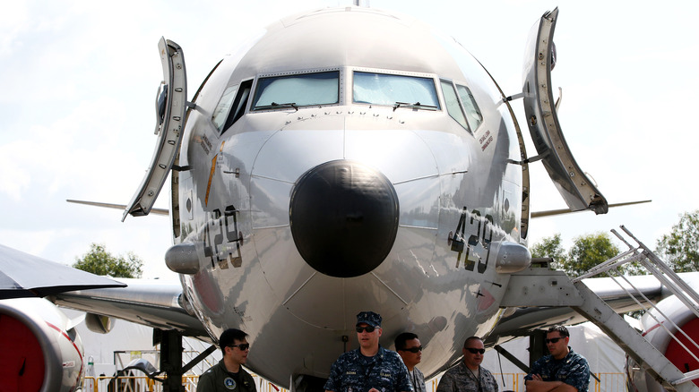 P-8 Poseidon cockpit doors ajar