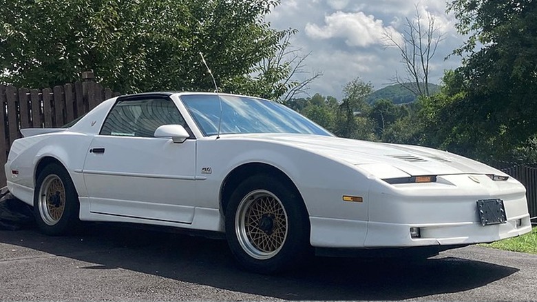 White 1988 Pontiac Firebird Formula