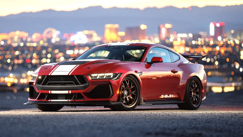 2024 Super Snake Mustang parked